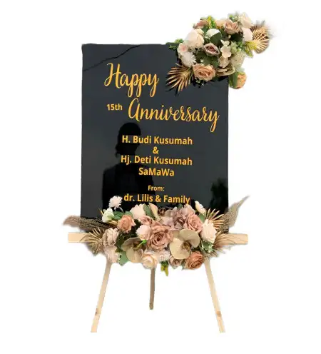 Papan Bunga Akrilik Enggano